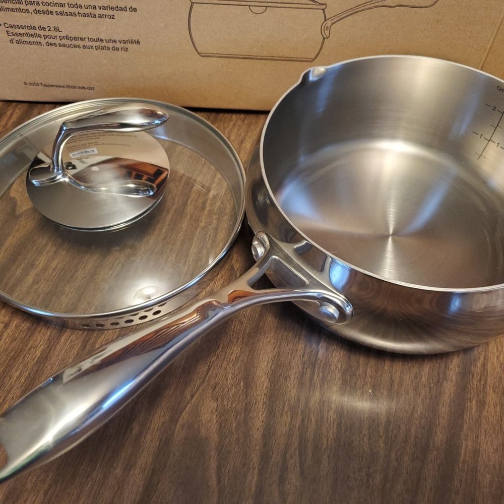 Tupperware Chef Series 3 Qt. Sauce Pan